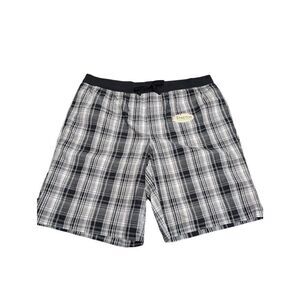 NWOT Zoey & Beth Beth Black and White Plaid Jersey Flat Elastic Waist Women's Si